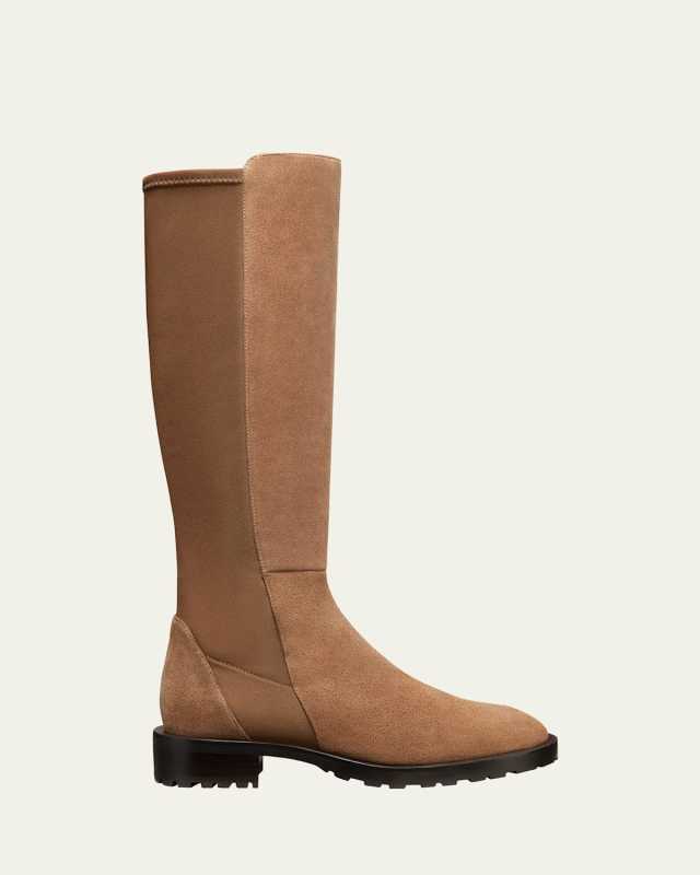 5050 Suede Stretch Knee Boots